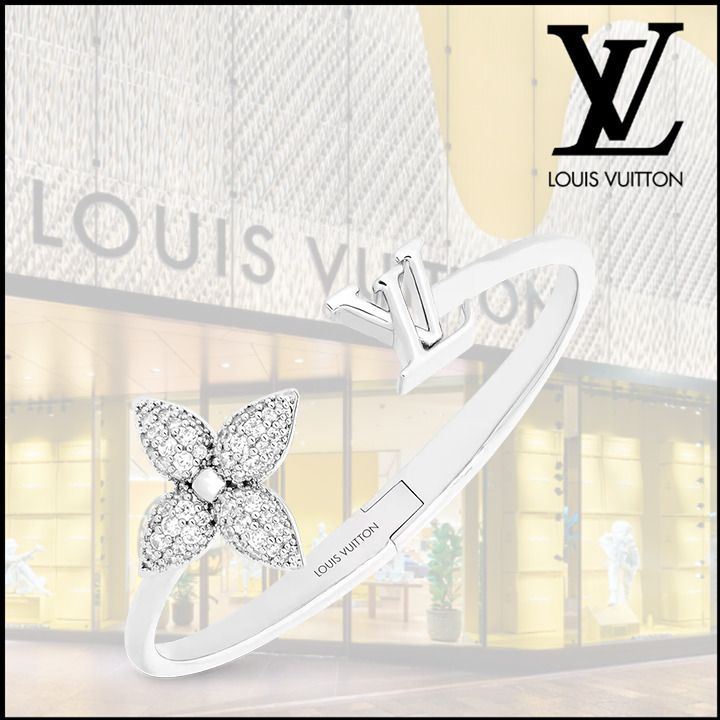 日本完売】LV ブレスレット・ルイゼット シグネチャーストラス (Louis