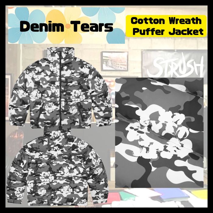 Denim Tears』Cotton Wreath Puffer Jacket (Denim Tears/ダウン