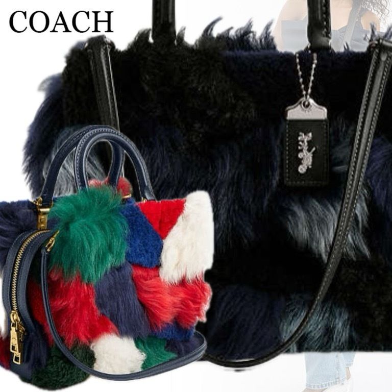 すぐ届く*COACH*コーチ*ローグ 25・パッチワーク (Coach/ショルダー