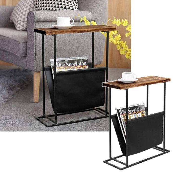 MyGift】エンドテーブル サイドテーブル マガジンラック (机・テーブル