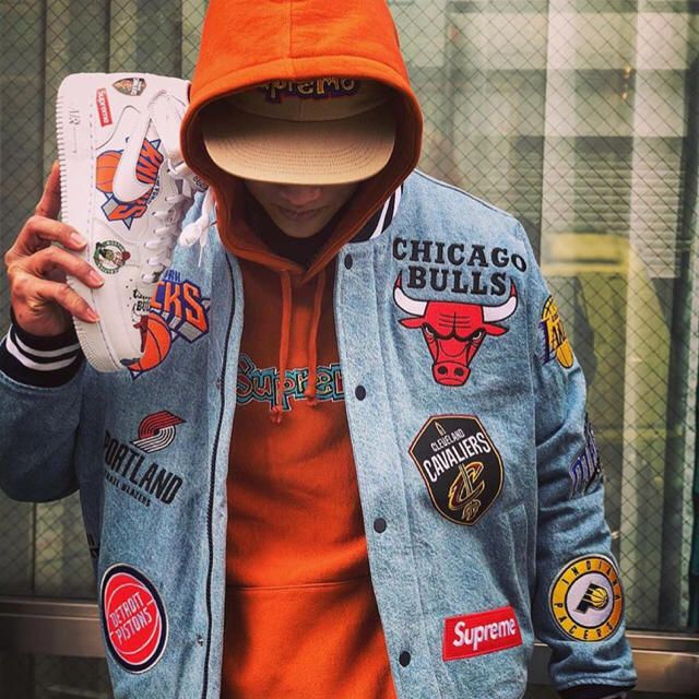 Supreme Nike NBA Teams Warm-Up Jacket Denim シュプリーム (Nike
