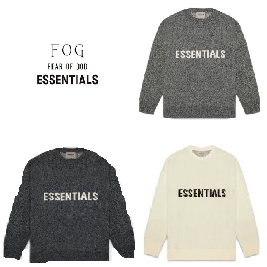 新作 20SS FOG Essentials Knit Sweater ニット 選べる3色 (FEAR OF