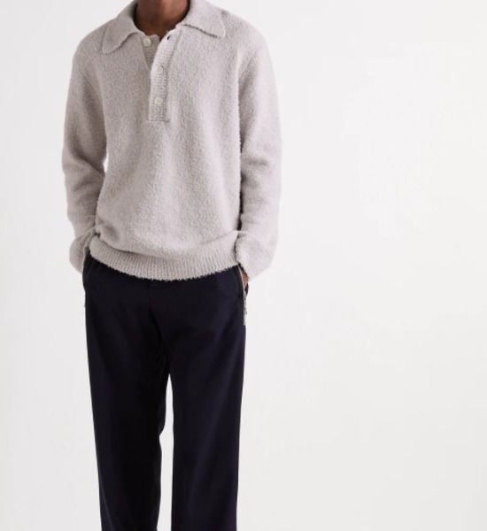 OUR LEGACY BIG PIQUET LAVENDER CLOUDY COTTON (OUR LEGACY/ニット