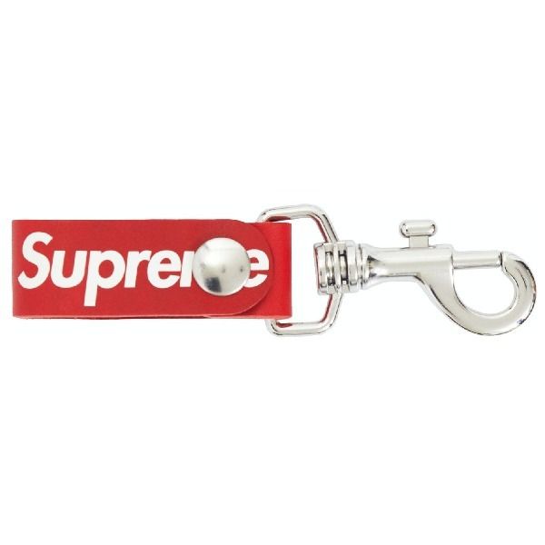 シュプリーム☆レザーキーホルダー☆キーチェーン Key Loop (Supreme