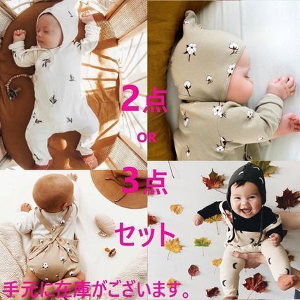 福袋【Organic Zoo】2/3点セット！足付ロンパース/サロペット等