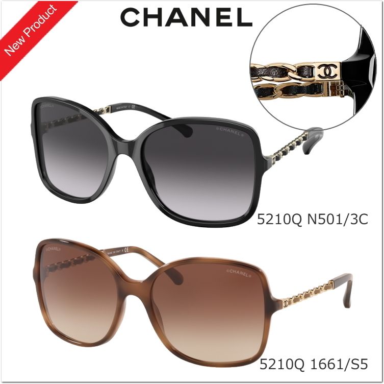 新作♡CHANEL 5210Q チェーンフレームサングラス[関税込] (CHANEL