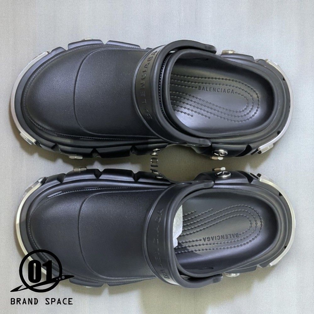 コラボ【BALENCIAGA】× Crocs HARDCROCS ラバーサンダル (BALENCIAGA