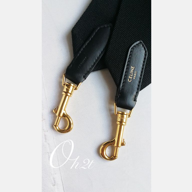 直営店買付 CELINE ジャカード ショートストラップ / ウール (CELINE