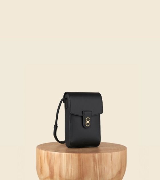 CAFUNE/TRUNK BOX レザースマホショルダー/ポシェット/ポーチ (CAFUNE