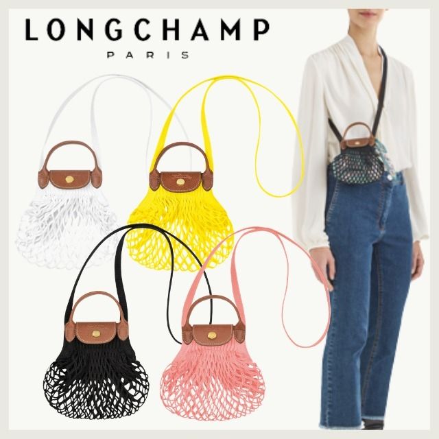 すぐ届く Longchamp* ル プリアージュ フィレ メッシュ 2WAY XS