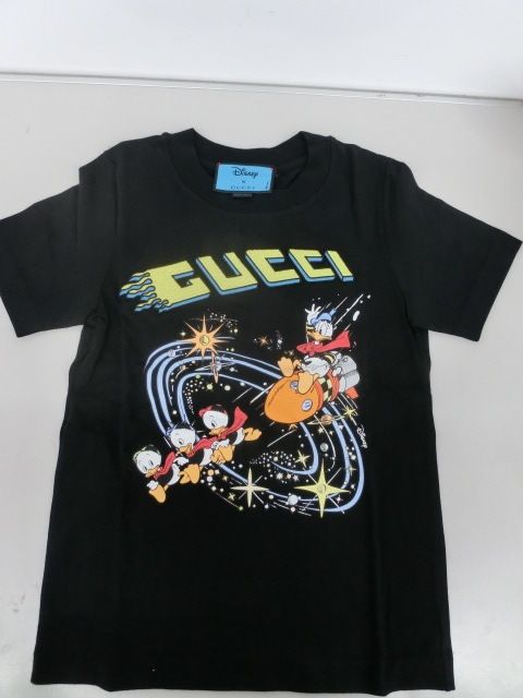 GUCCI□【セール】国内発□×Disneyコラボ ドナルドTシャツ (GUCCI/T