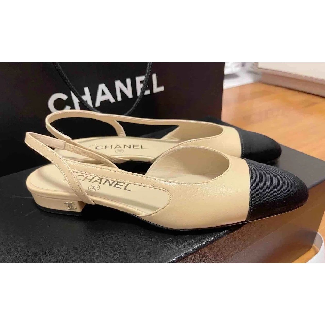 CHANEL】シャネル スリングバック シューズ (CHANEL/パンプス) G31319