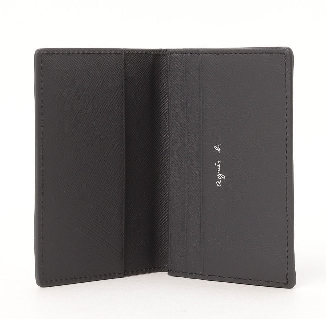 国内発送】アニエスベー メンズ MH18－06 レザー カードケース (Agnes