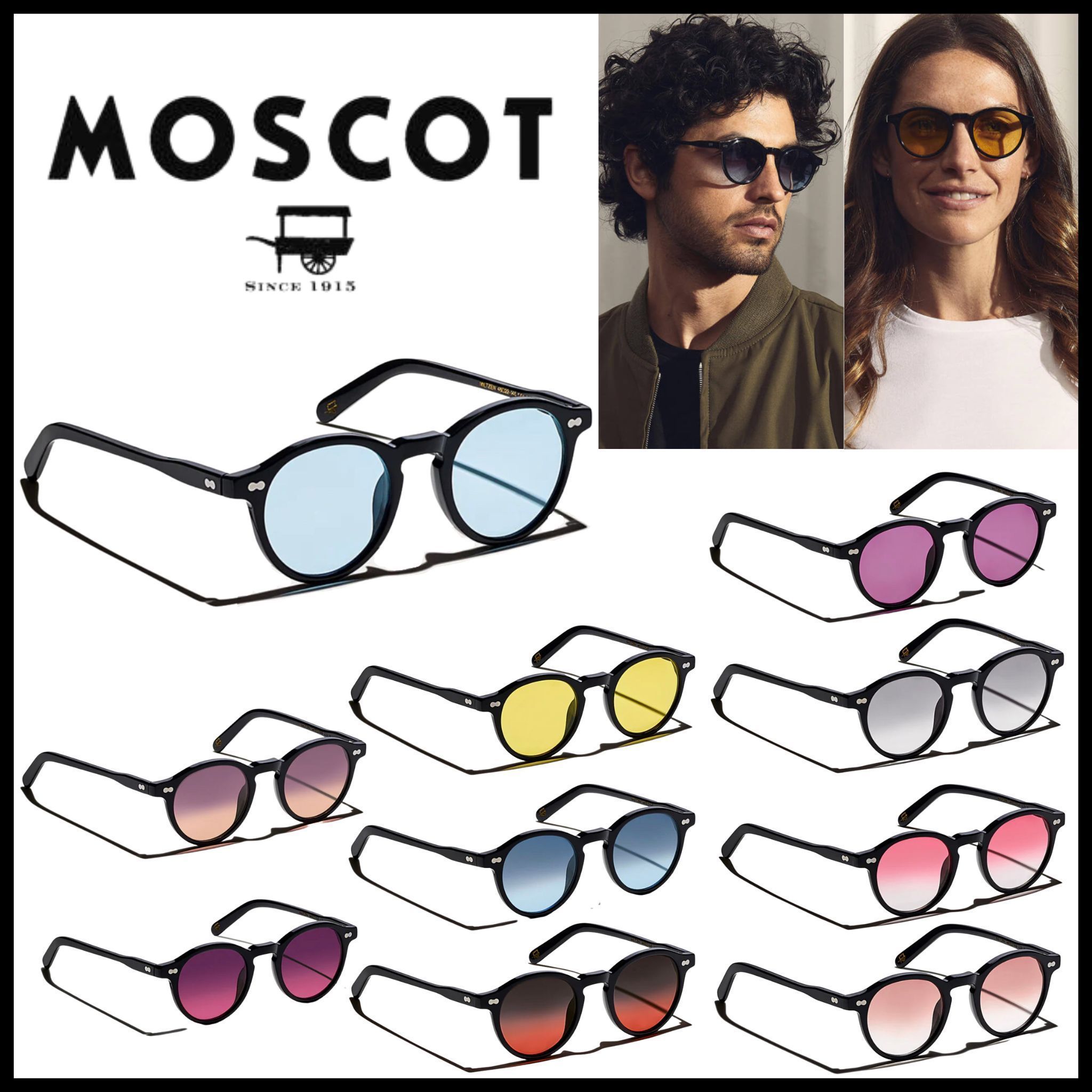 MOSCOT(モスコット)】MILTZEN 定番サングラス 芸能人多数愛用 (MOSCOT