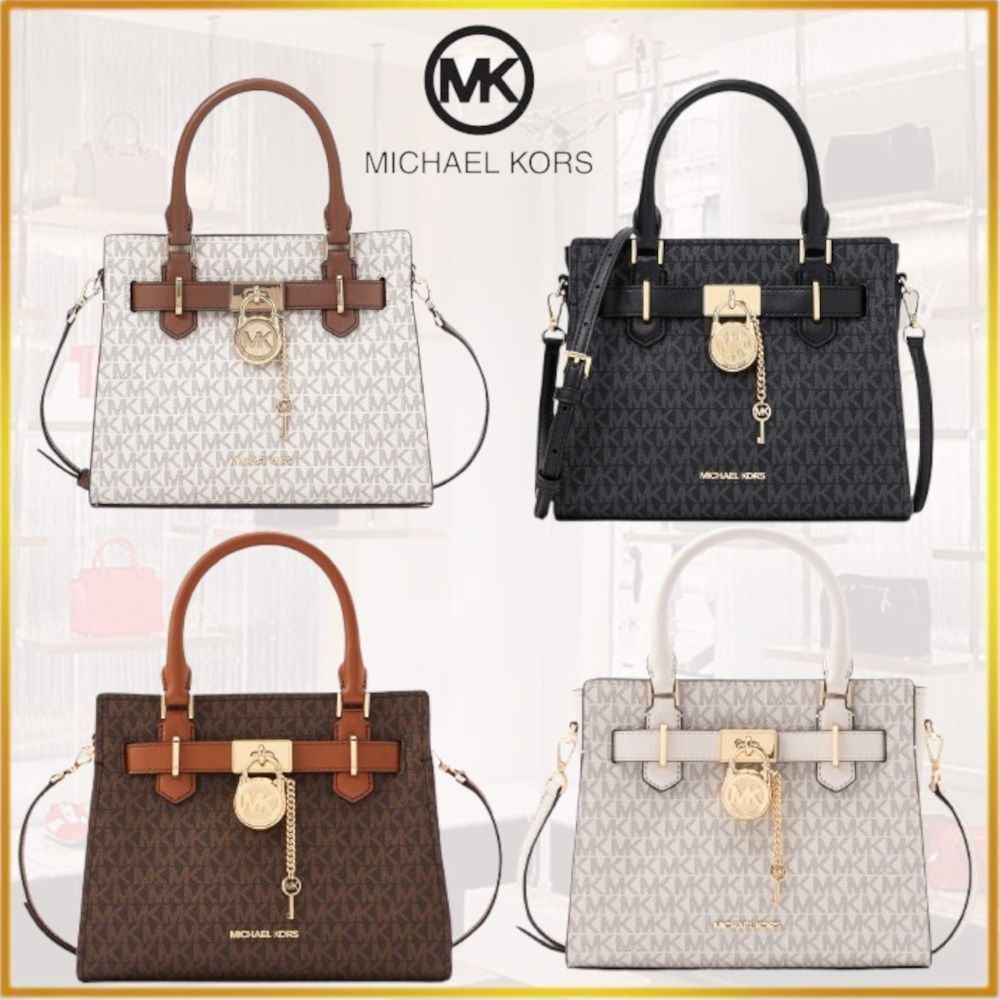 ◇Michael Kors◇HAMILTON サッチェル スモールMKシグネチャー