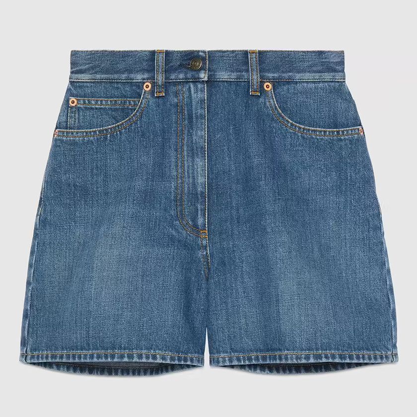 累積売上総額第1位【GUCCI☆グッチ】デニム ショートパンツ (GUCCI