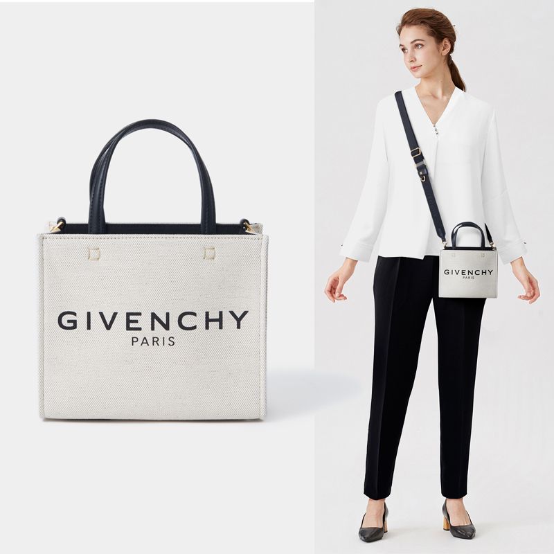 関税負担なし☆GIVENCHY キャンバス G ミニトートバッグ (GIVENCHY