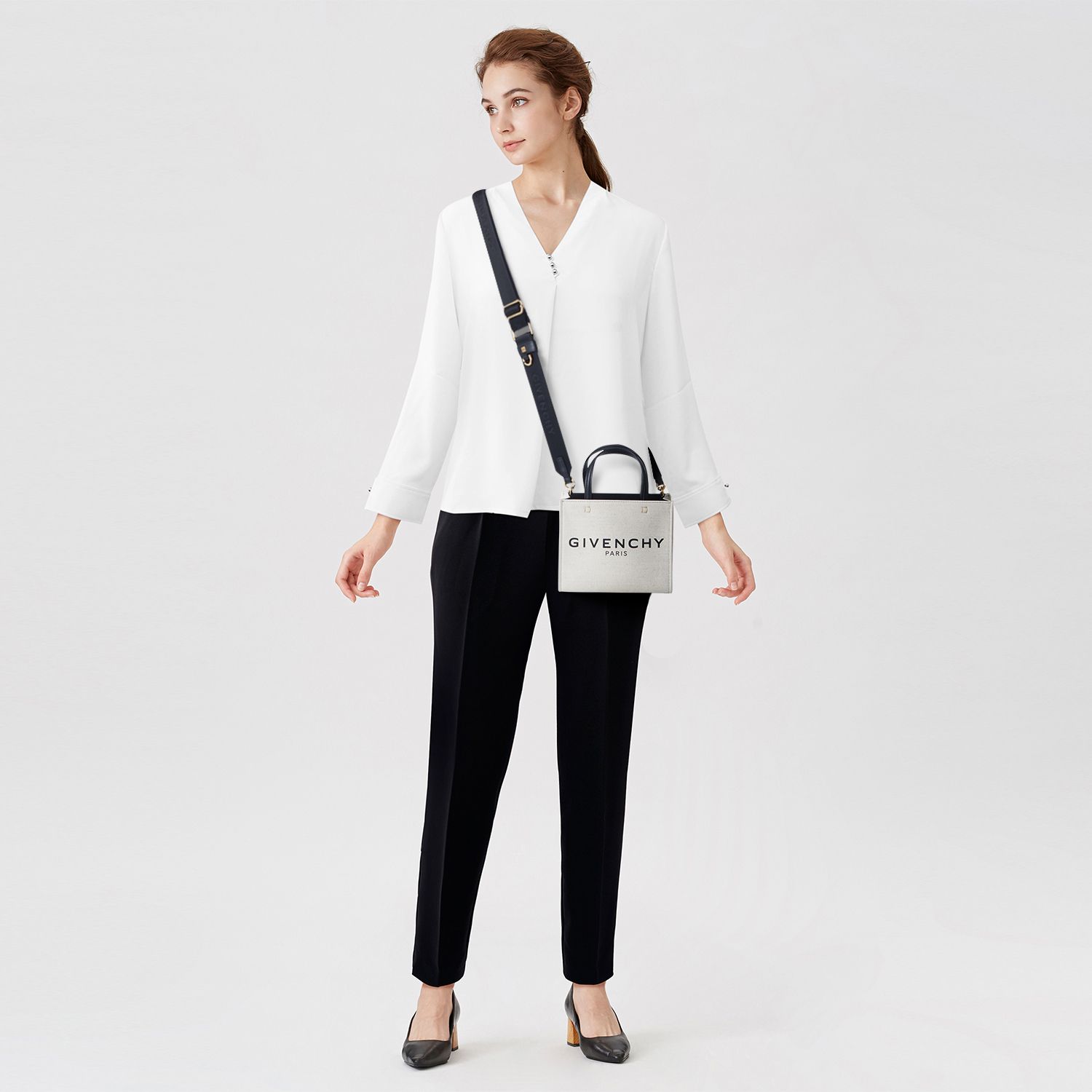 関税負担なし☆GIVENCHY キャンバス G ミニトートバッグ (GIVENCHY