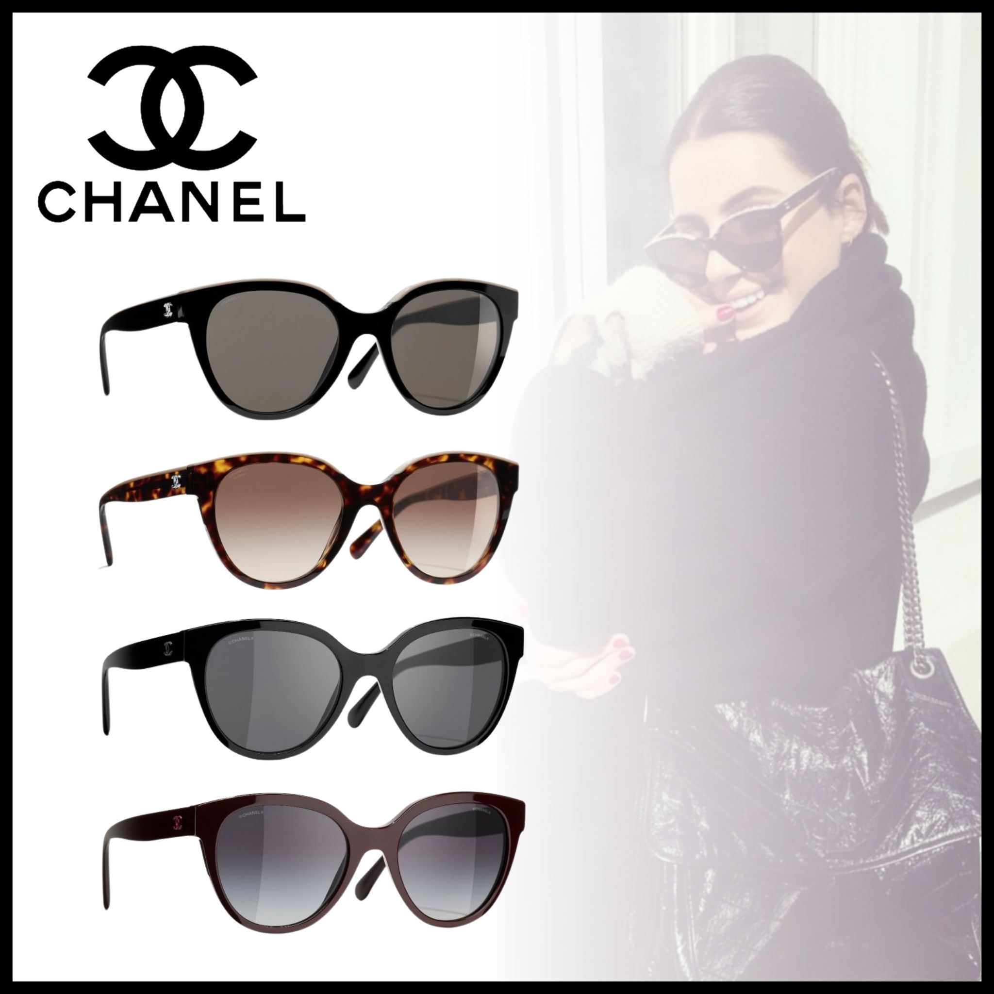 CHANEL(シャネル)】定番サングラス ☆注目商品☆ 送料無料 (CHANEL