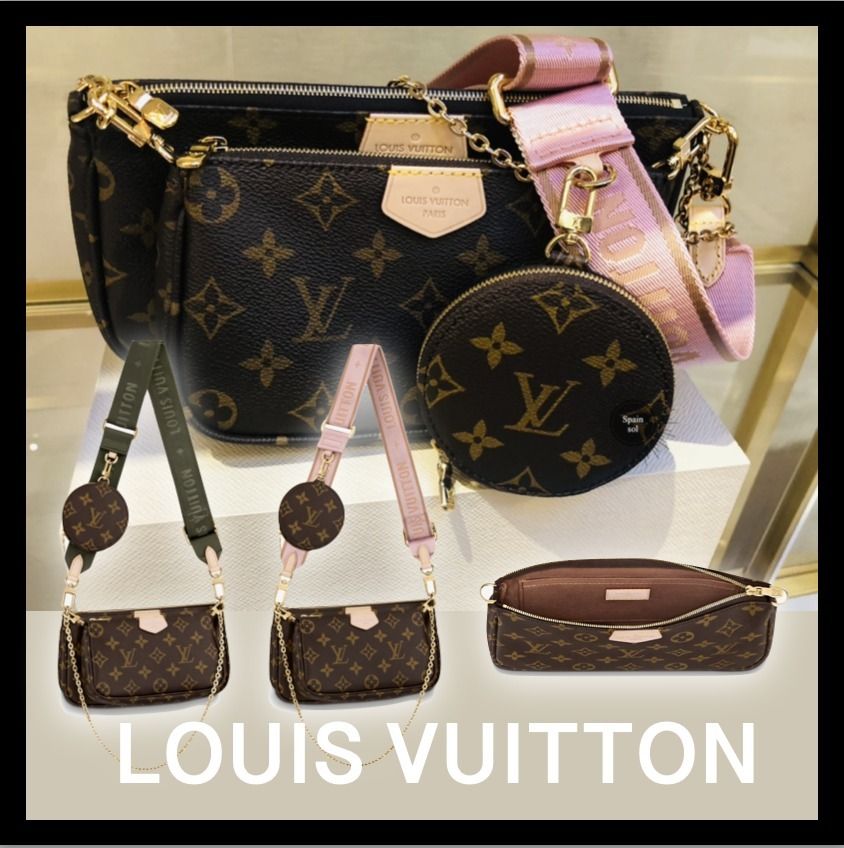 2色展開【Louis Vuitton】ミュルティ ポシェット アクセソワール