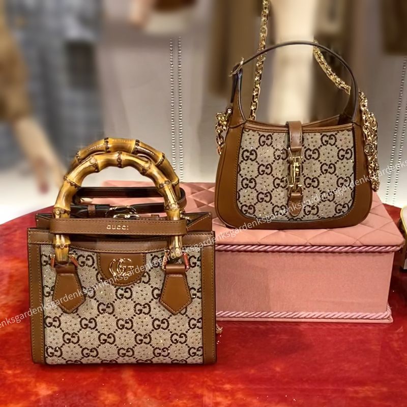 限定！GUCCI☆ダイアナ クリスタル ミニトートバッグ☆すぐ届く (GUCCI