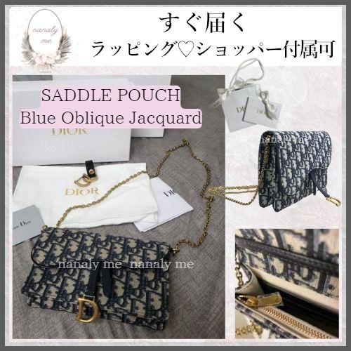 国内直営店♡SADDLE ポーチ チェーンウォレット (Dior/長財布