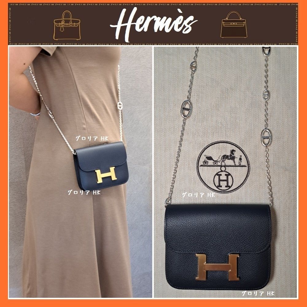 HERMES】 《コンスタンス スリム》 財布 ウェストポーチ (HERMES