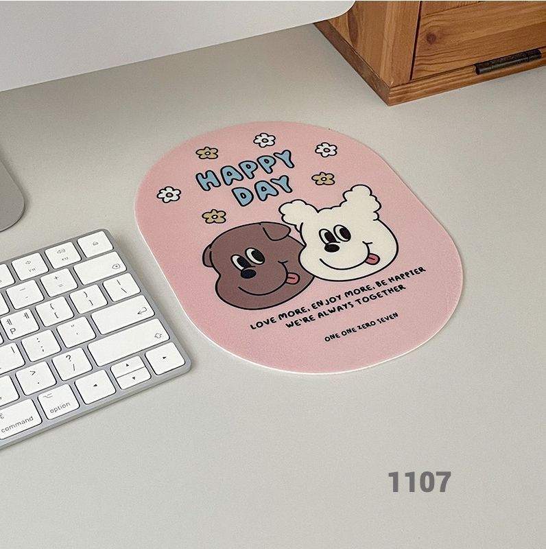 韓国かわいい【1107】キャラクターマウスパッド (1107/スマホケース