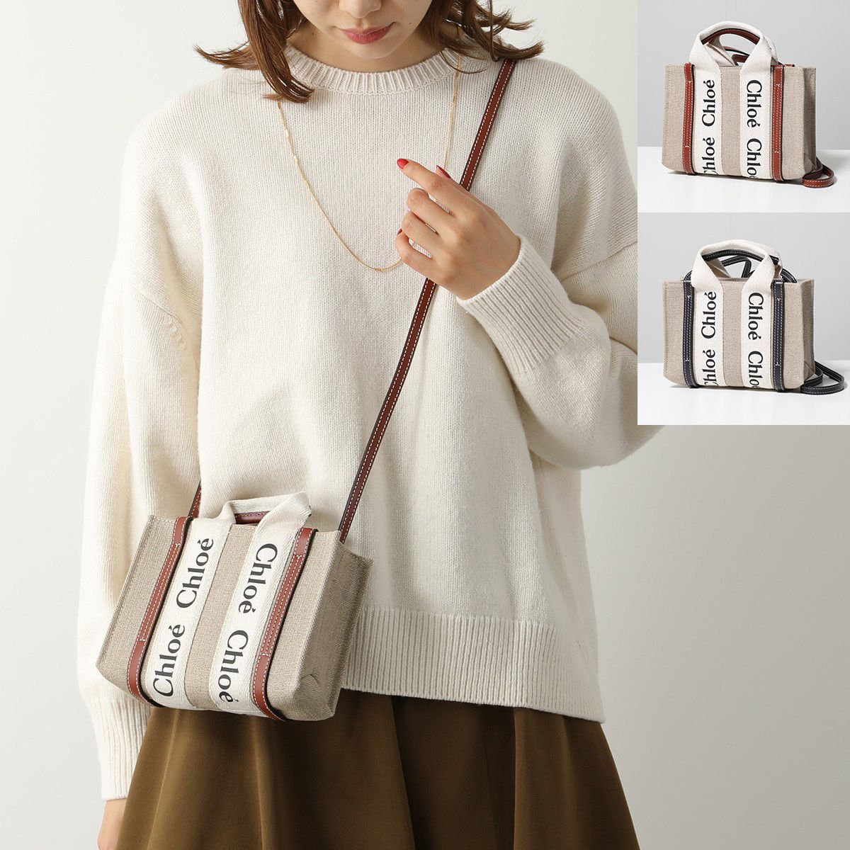 Chloe ショルダーバッグ WOODY MINI ウッディ ミニ (Chloe/ショルダー