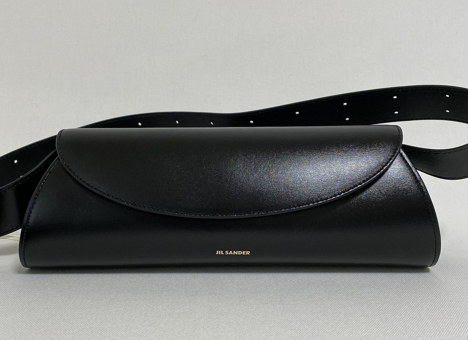 JIL SANDER CANNOLO カンノーロ スモールショルダーレザーバッグ (Jil