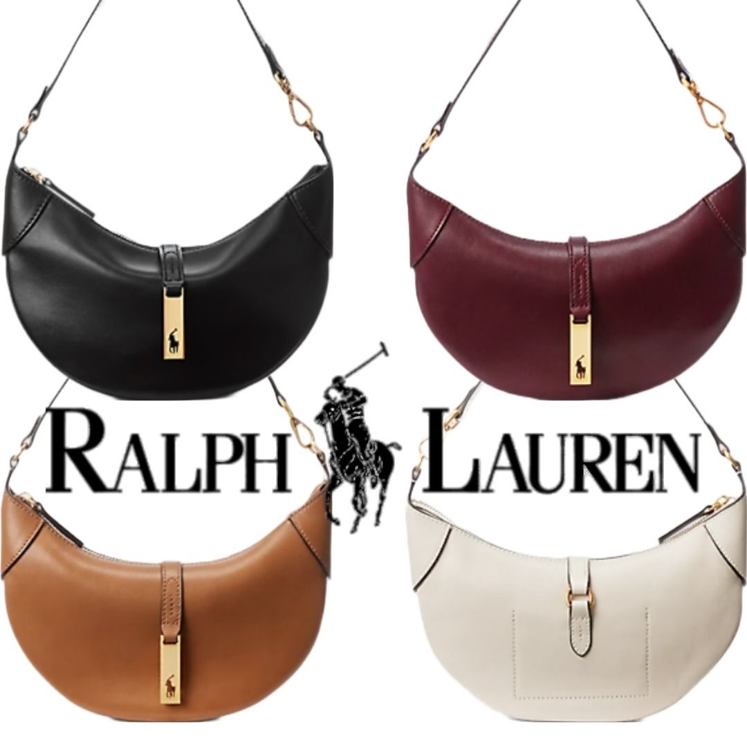 ラルフローレン】Polo ID Calfskin Mini Shoulder Bag (Ralph Lauren
