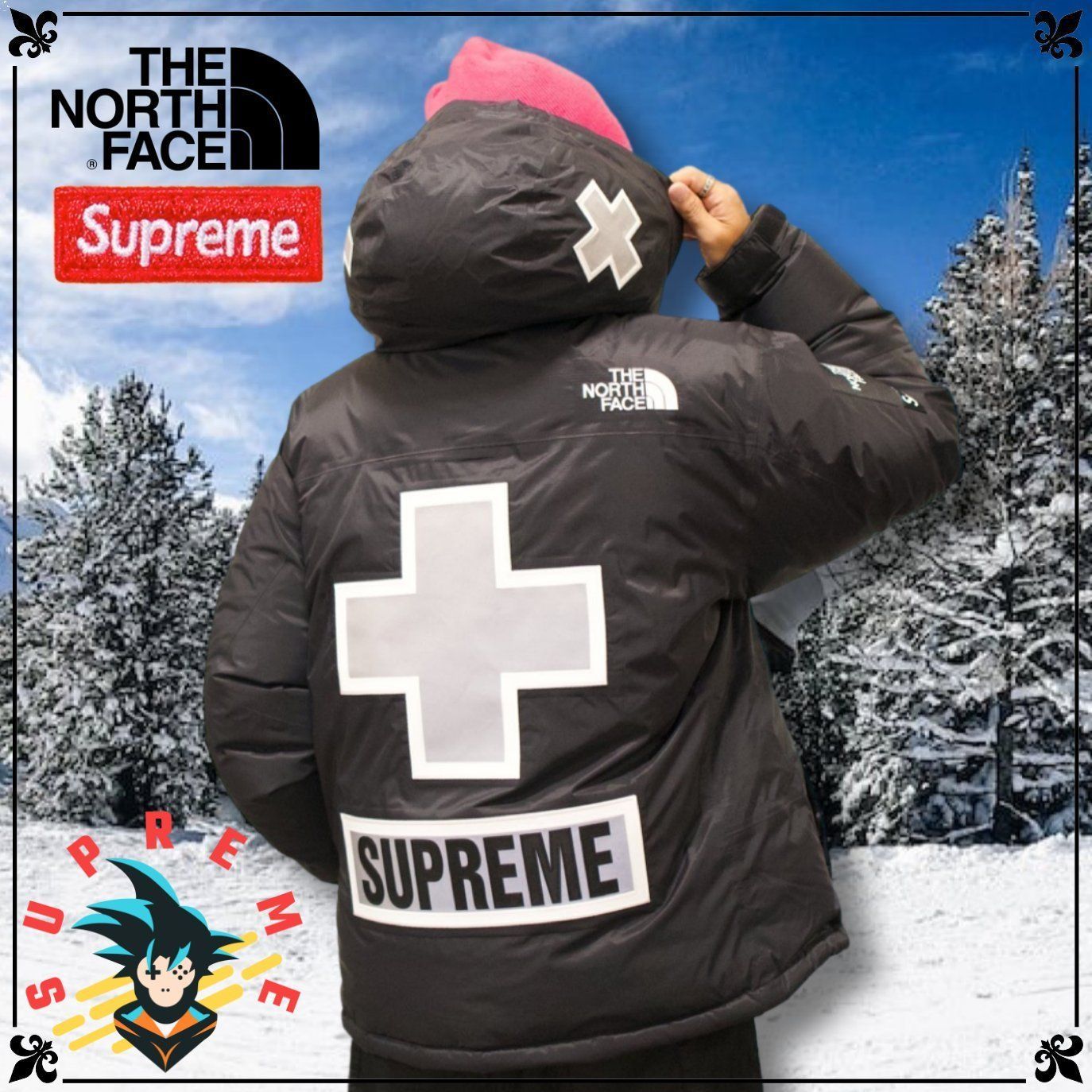 ☆Supreme☆送関込☆大人気コラボで話題のジャケット☆ (Supreme