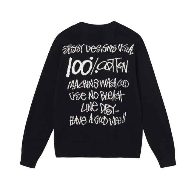 STUSSY】CARE LABEL SWEATER (STUSSY/ニット・セーター) 88536259【BUYMA】