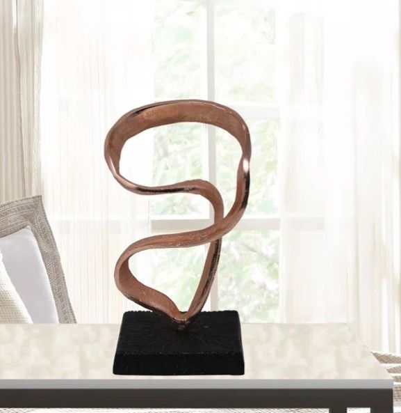 おしゃれな空間アイテム】Sculpture 金属 オブジェ (オブジェ・置物