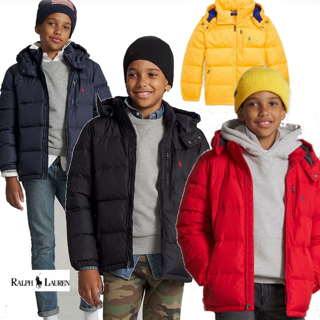 大人OK 新作セール ポロラルフローレン ダウン ジャケット (Ralph