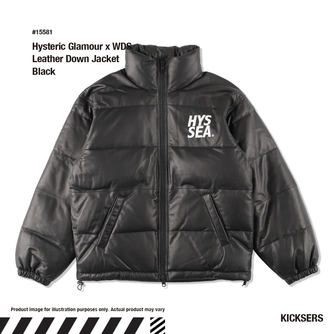 Hysteric Glamour WDS Down ヒスウィンダンシーレザーダウン (WIND AND