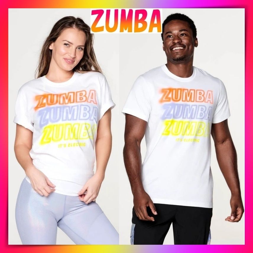 Zumba】ズンバ◇男女兼用☆Tシャツ◇Zumba Energy Tee◇ (ZUMBA
