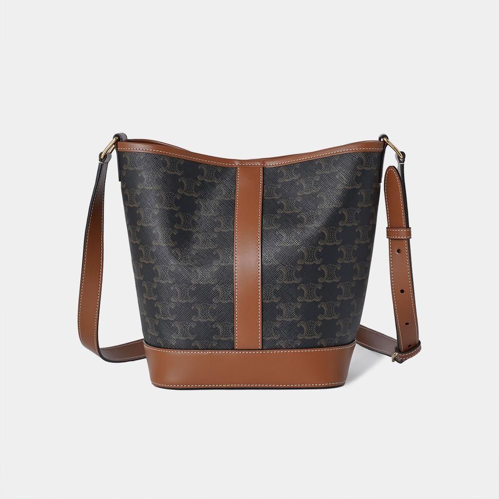 ◇すぐ届く◇【CELINE】スモールバケット トリオンフキャンバス