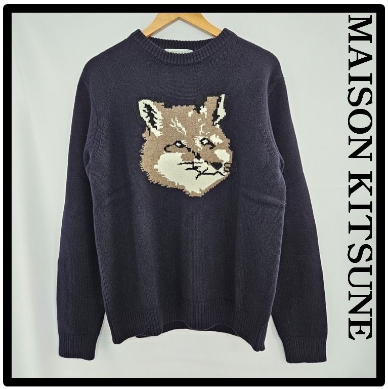 ☆関税込☆MAISON KITSUNE☆Big Fox Head Pullover Knit☆ (MAISON