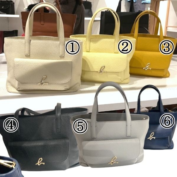 アニエスベー【セール】□国内発□レザートートバッグ (Agnes b/トート