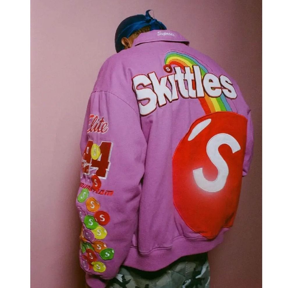 ☆TWICEミナ着用☆スキットルズコラボ☆入手困難☆スタジャン (Supreme