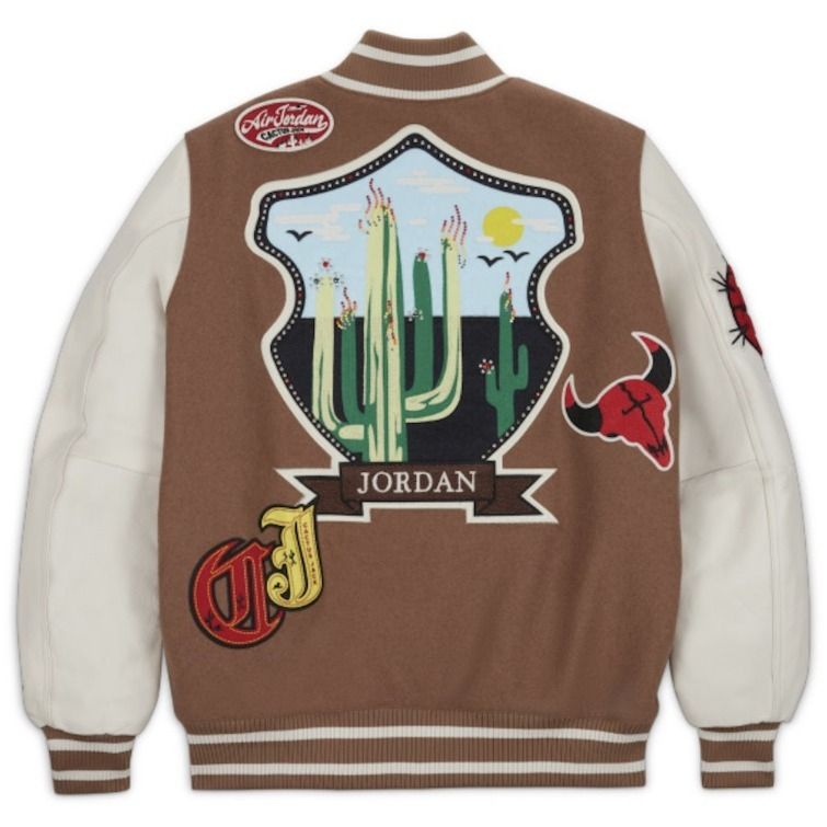 Travis Scott x Jordan Varsity Jacket スタジャン ○関送無料