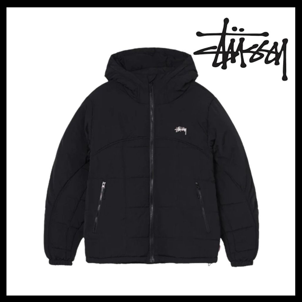 ☆関税込☆Stussy☆Stussy Primaloft Mountain Jacket Black☆ (STUSSY