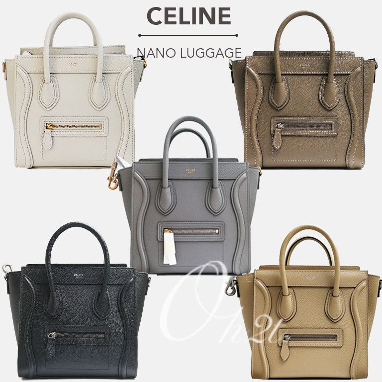 直営店買付 CELINE ラゲージ ナノ ショルダーバッグ (CELINE