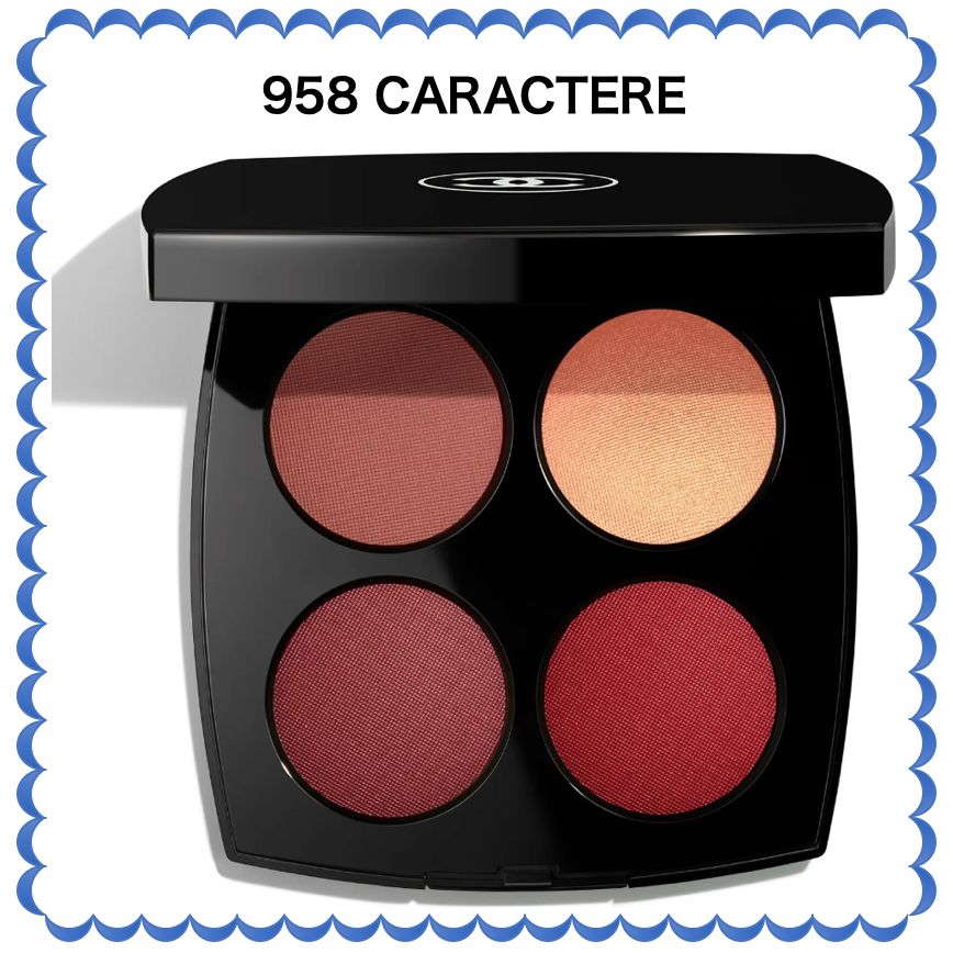 CHANEL 4色アイシャドウパレット LES 4 ROUGES YEUX ET JOUES (CHANEL