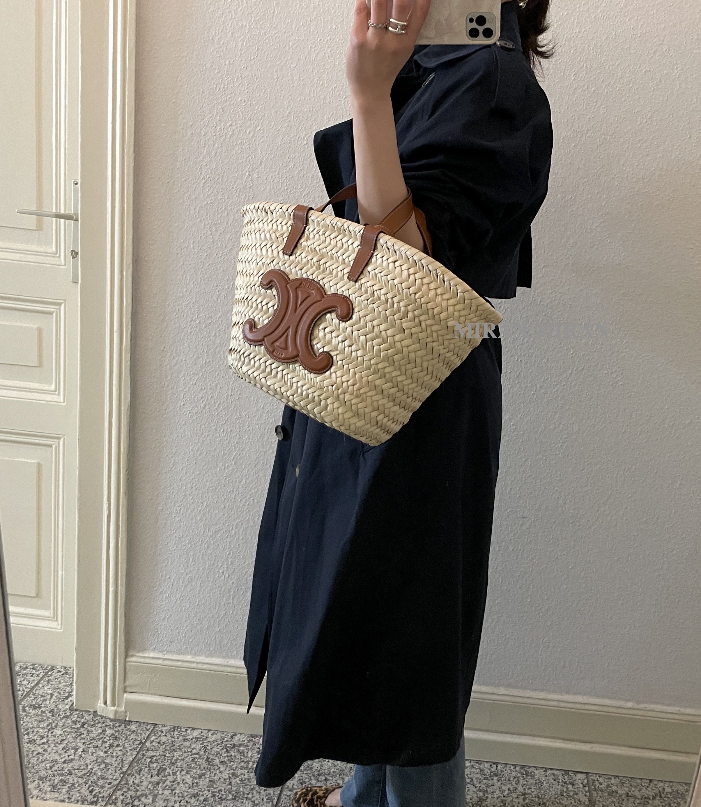 追跡付【CELINE】2WAY♪TRIOMPHE ティーン トリオンフ パニエ (CELINE