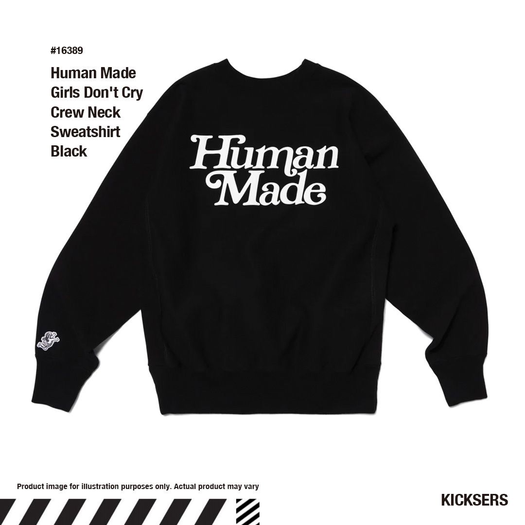 Human Made Girls Don't Cry Sweatshirt ロゴスウェットシャツ (Girls
