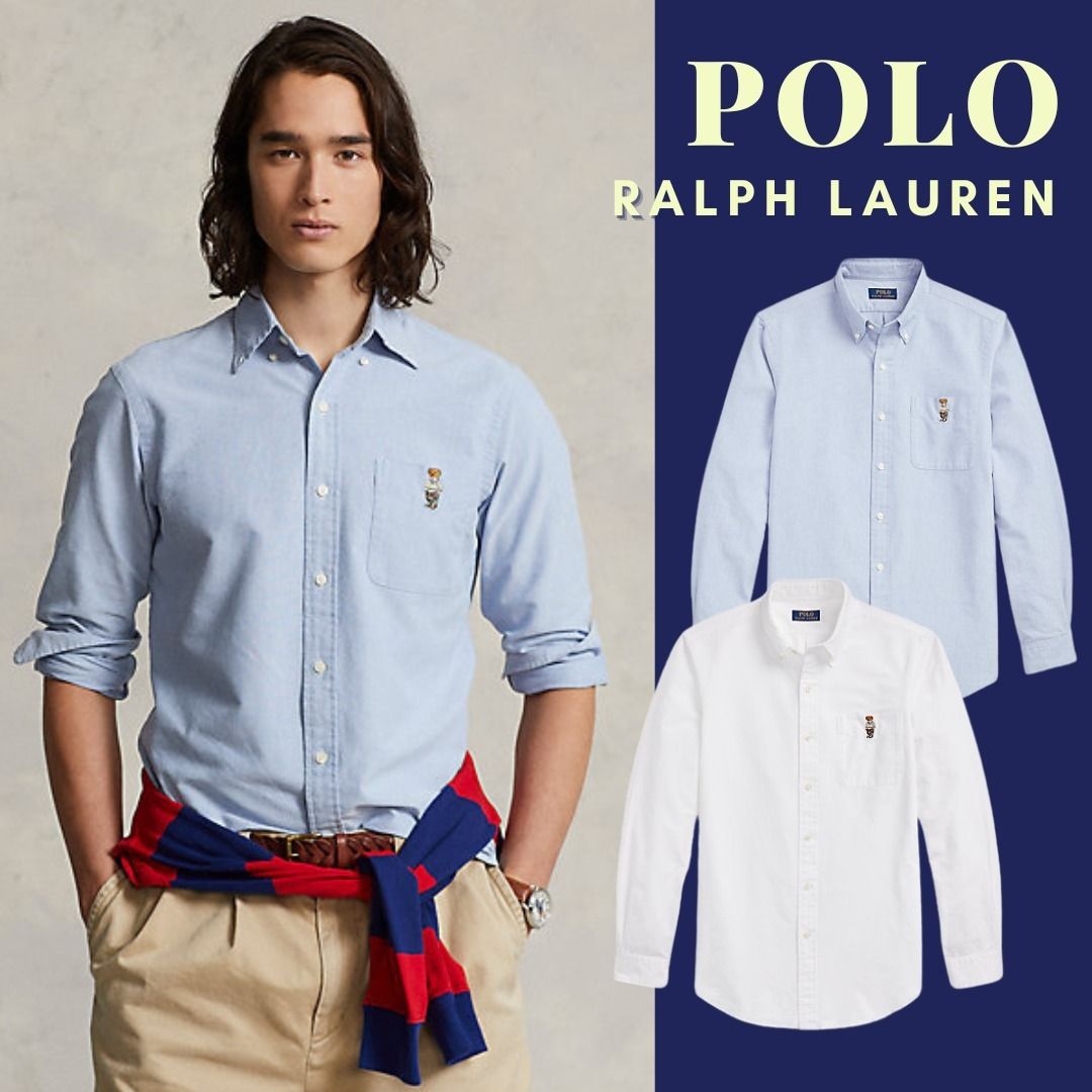 大定番【POLO Ralph Lauren】ポロベア オックスフォード シャツ (POLO