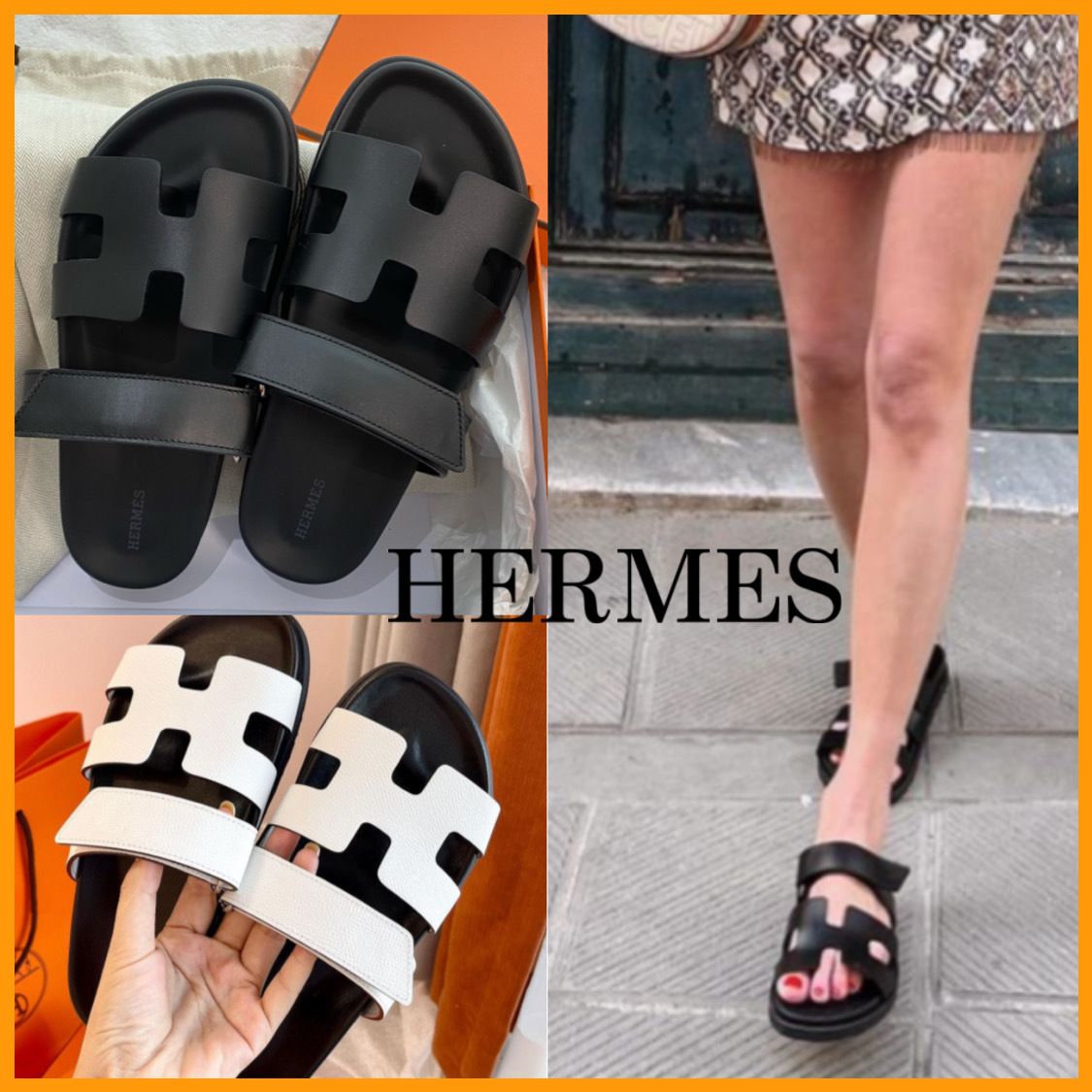 大人の抜け感【HERMES】入手困難 エルメスサンダル シプレ (HERMES
