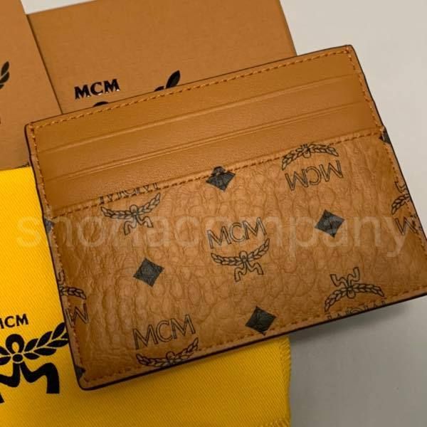 関税込】◇MCM エムシーエム◇マネークリップ カードケース (MCM